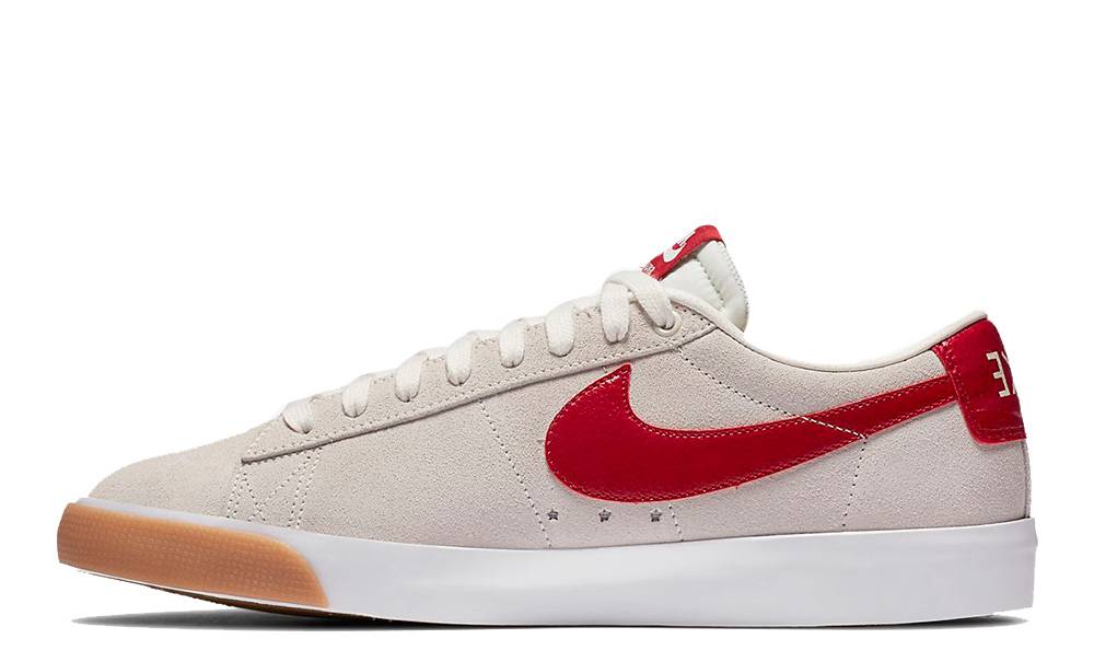 Nike Sb Blazer Low Gt Sail Red Where To Buy 105 The Sole Supplier