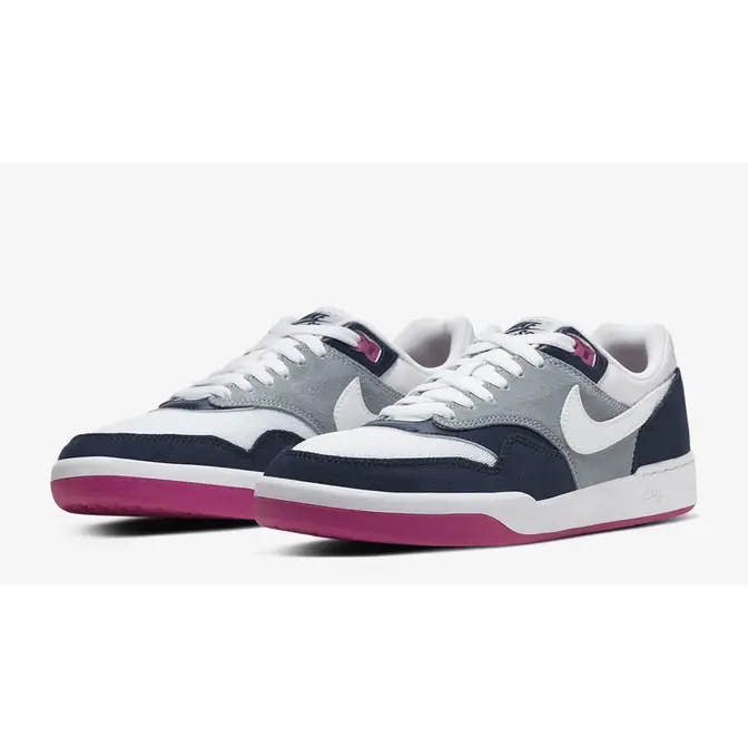 Nike honing SB GTS Return Premium Navy Pink Front