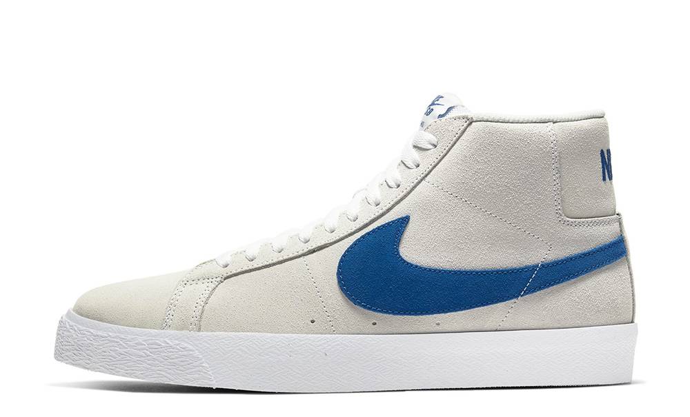 Nike SB Zoom Blazer Mid White Cerulean