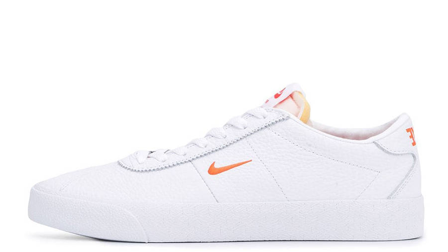 nike sb bruin white orange