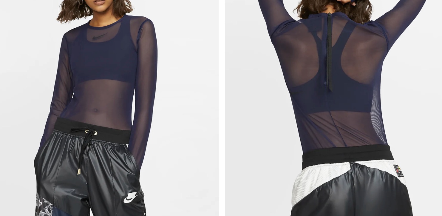 Nike Sportswear City Ready Bodysuit Blackened BlueÂ 