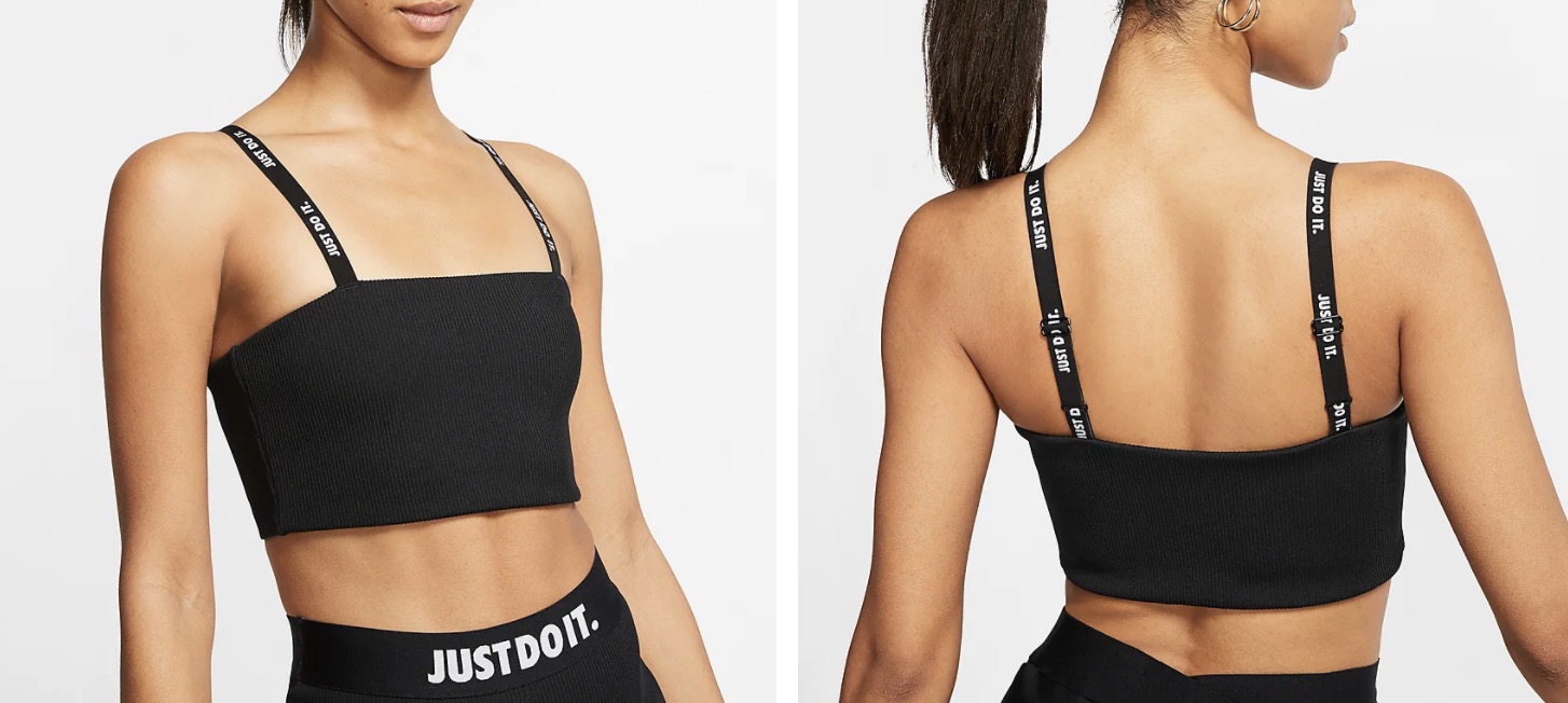 Nike Sportswear JDI Crop Top BlackÂ 