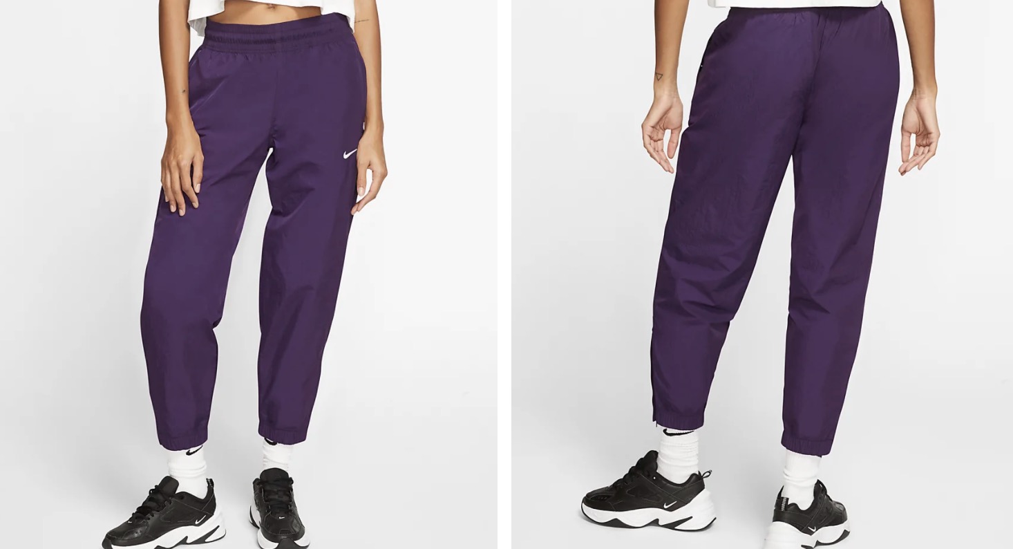 Nike Tracksuit Bottoms Purple