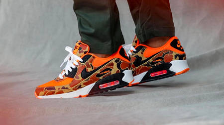 Release Reminder: Don't Miss the Nike Air Max 90 "Orange Duck Camo"! Release Reminder: Don't Miss the Nike Air Max 90 "Orange Duck Camo"!