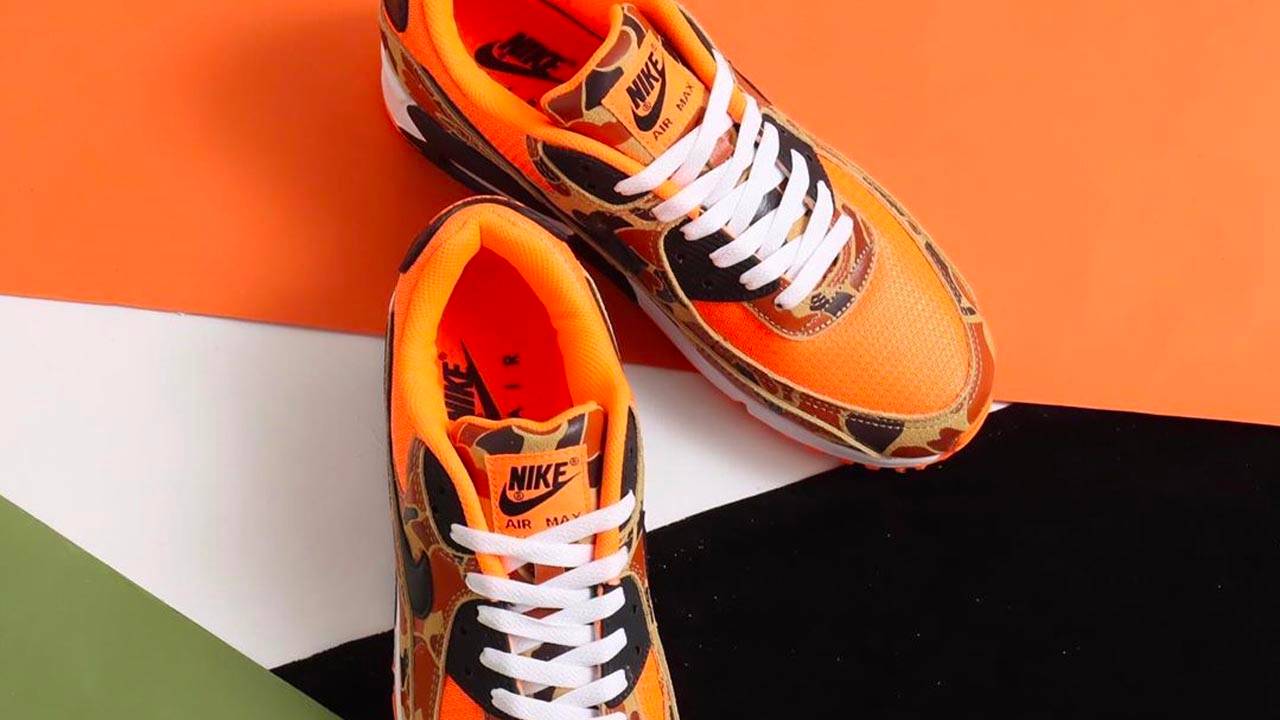 Nike Air Max 90 "Orange Duck Camo"