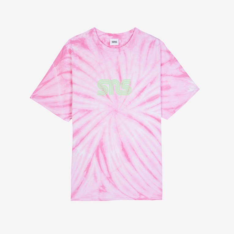 SNS Tee Tie Dye Pink
