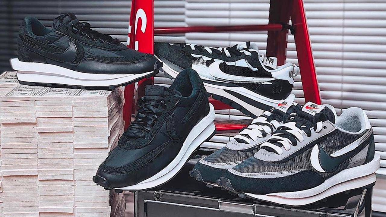 sacai x Nike VaporWaffle "Black"