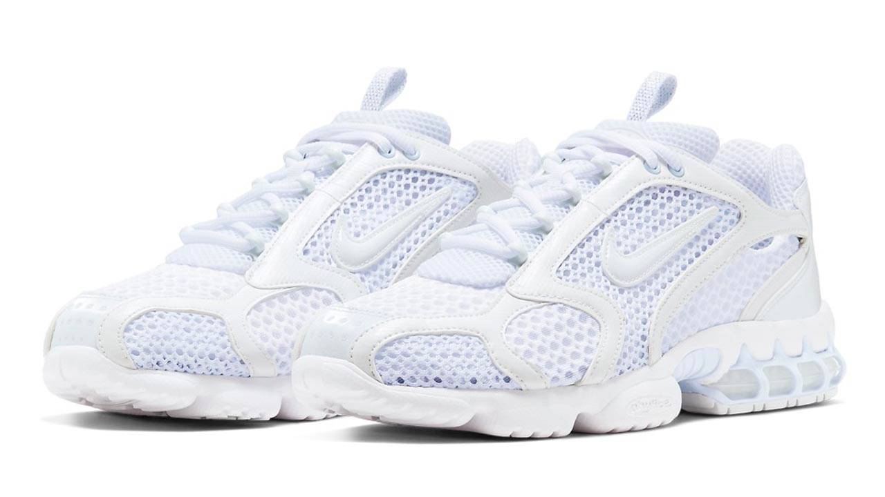 Nike Air Zoom Spiridon Cage 2 "Triple White"