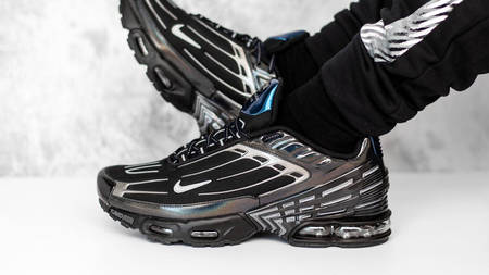 The Nike TN Air Max Plus 3 "Black Iridescent" Takes Retro to the Next Level