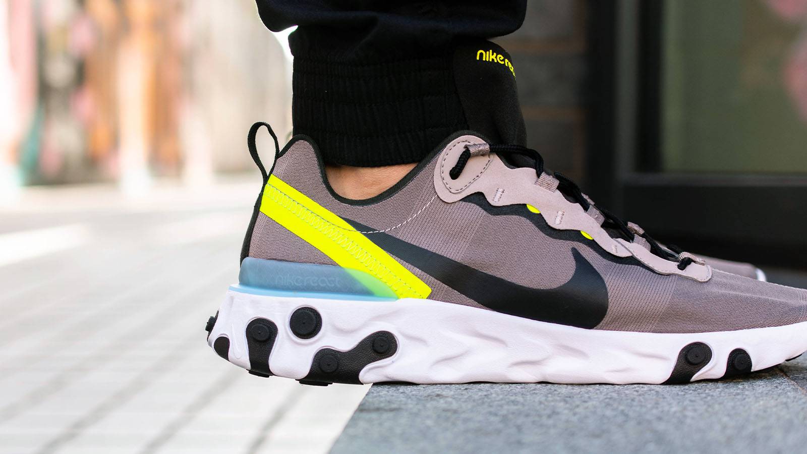 are nike react element 55 good for running