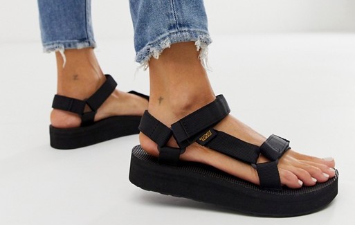 Teva Chunky Sandals Black