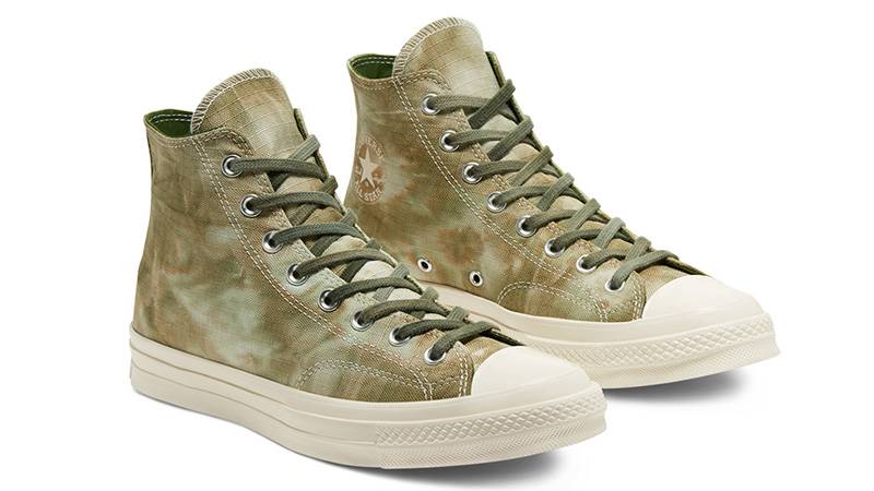 Twisted Vacation x Converse Chuck 70 Hi Street Sage 167648C front