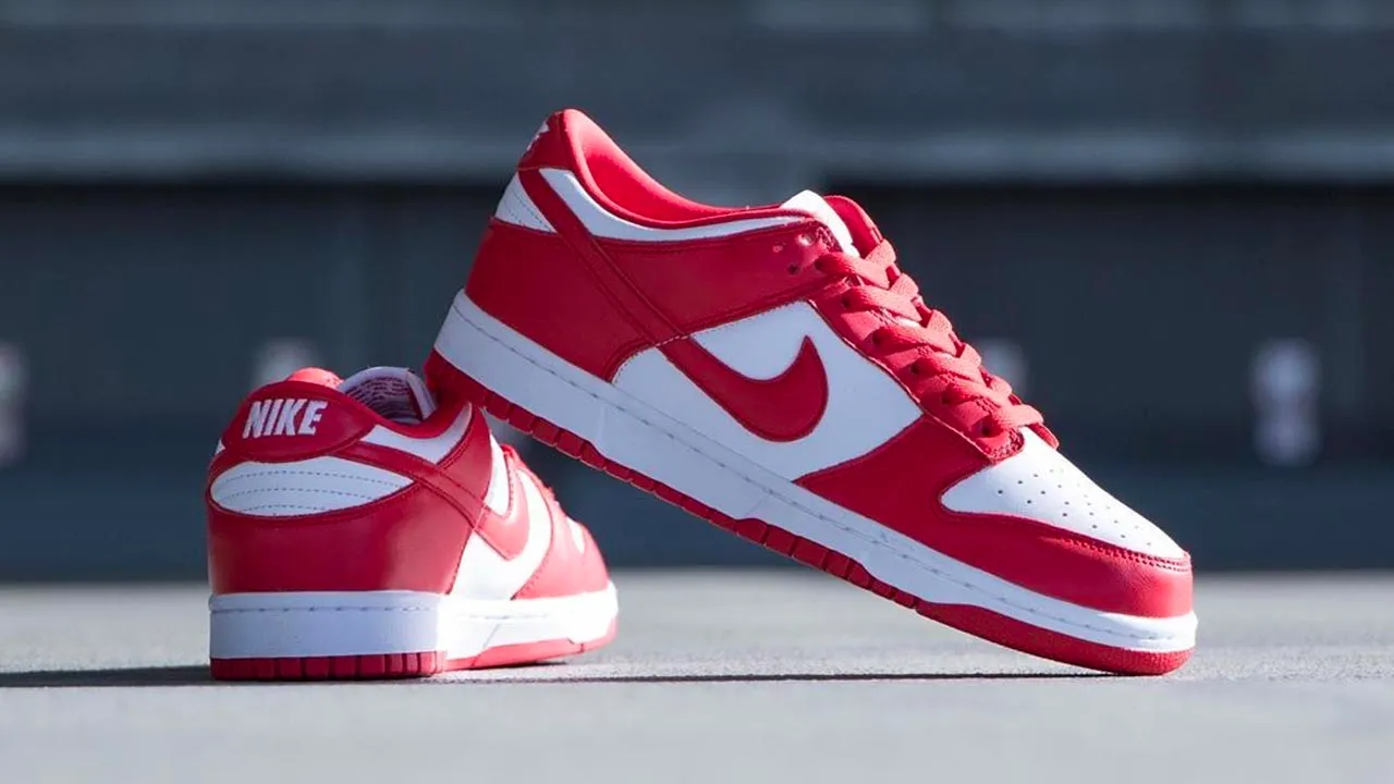 BRAND NEW NIKE Dunk Low SP University Red St. Johns Size 14