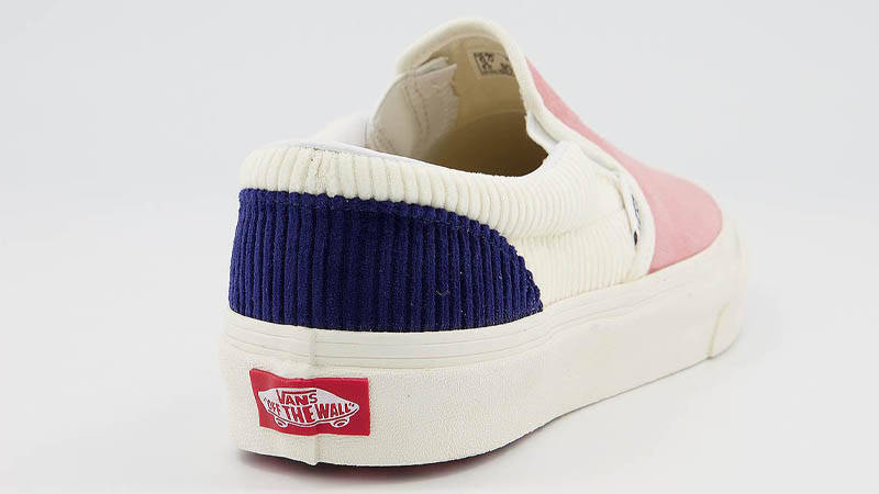 Vans Classic Slip-On Pink Icing White Blueprint