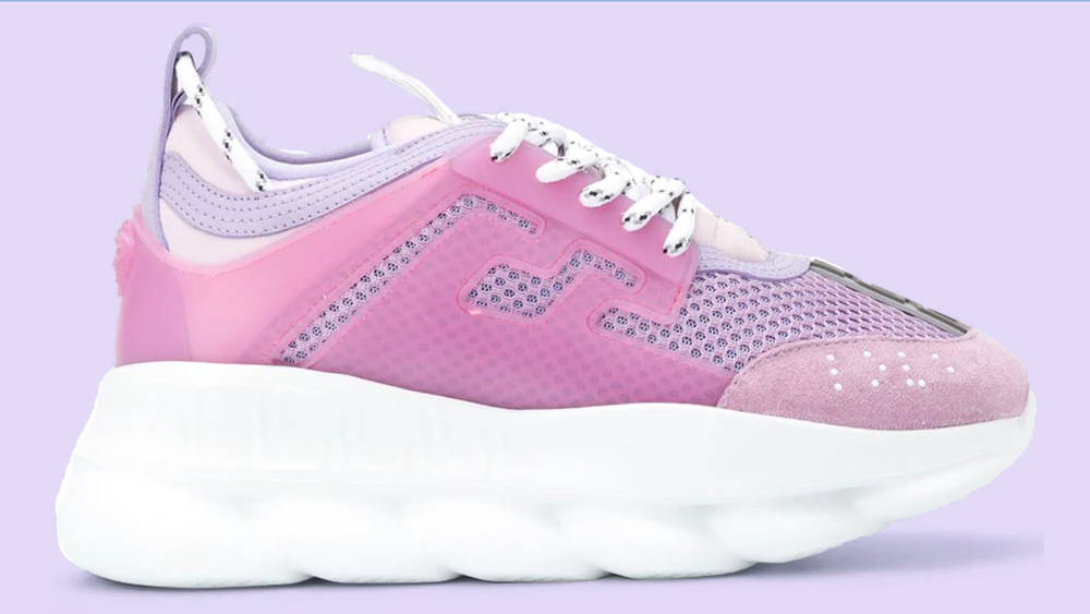 Versace Chain Reaction Violet:White Side 5 Versace Chain Reaction Violet:White Side 5