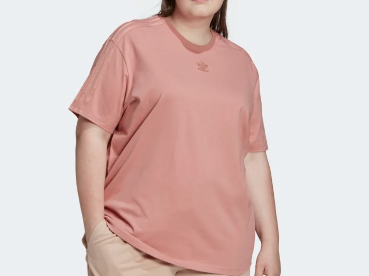 adidas Originals T-Shirt Pink Plus
