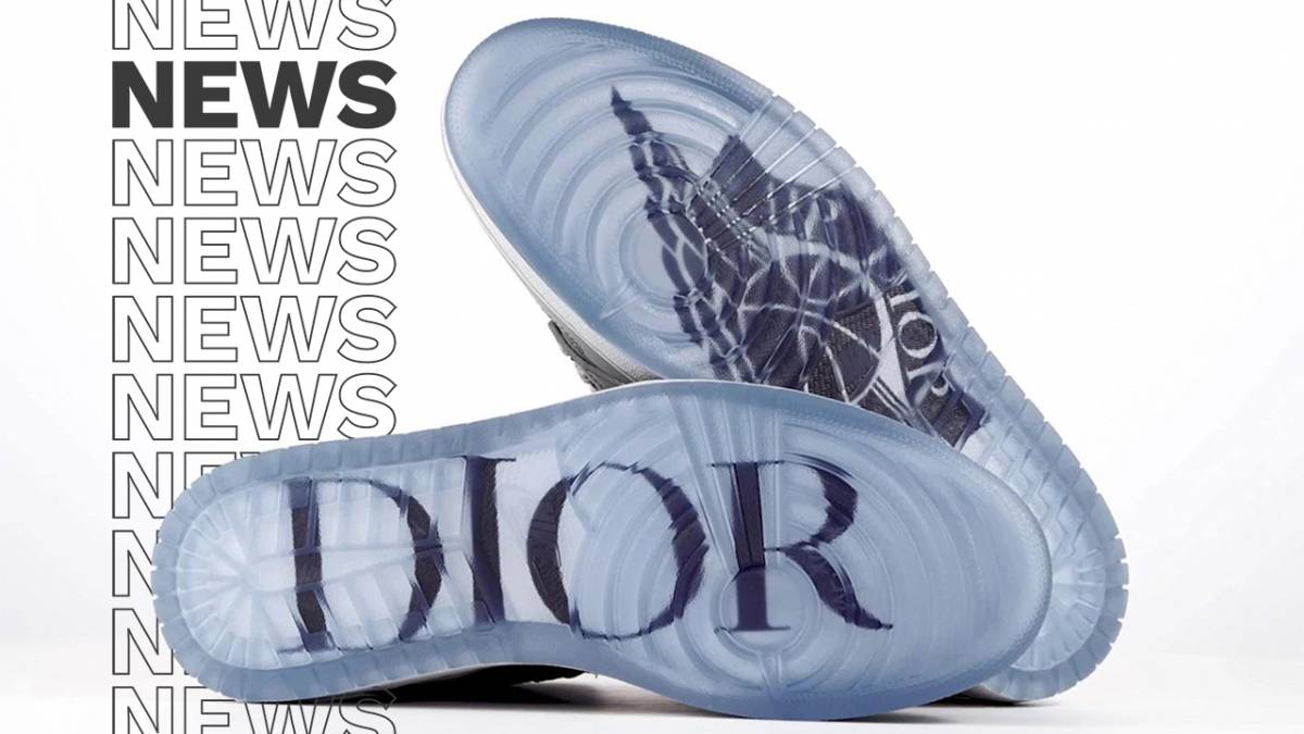 The Dior x Air Jordan 1 Will Drop 