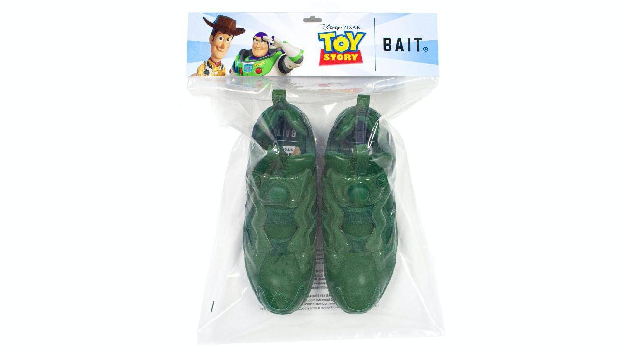 bait x reebok x toy story army men