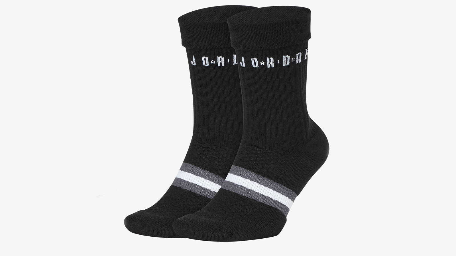 black jordan socks