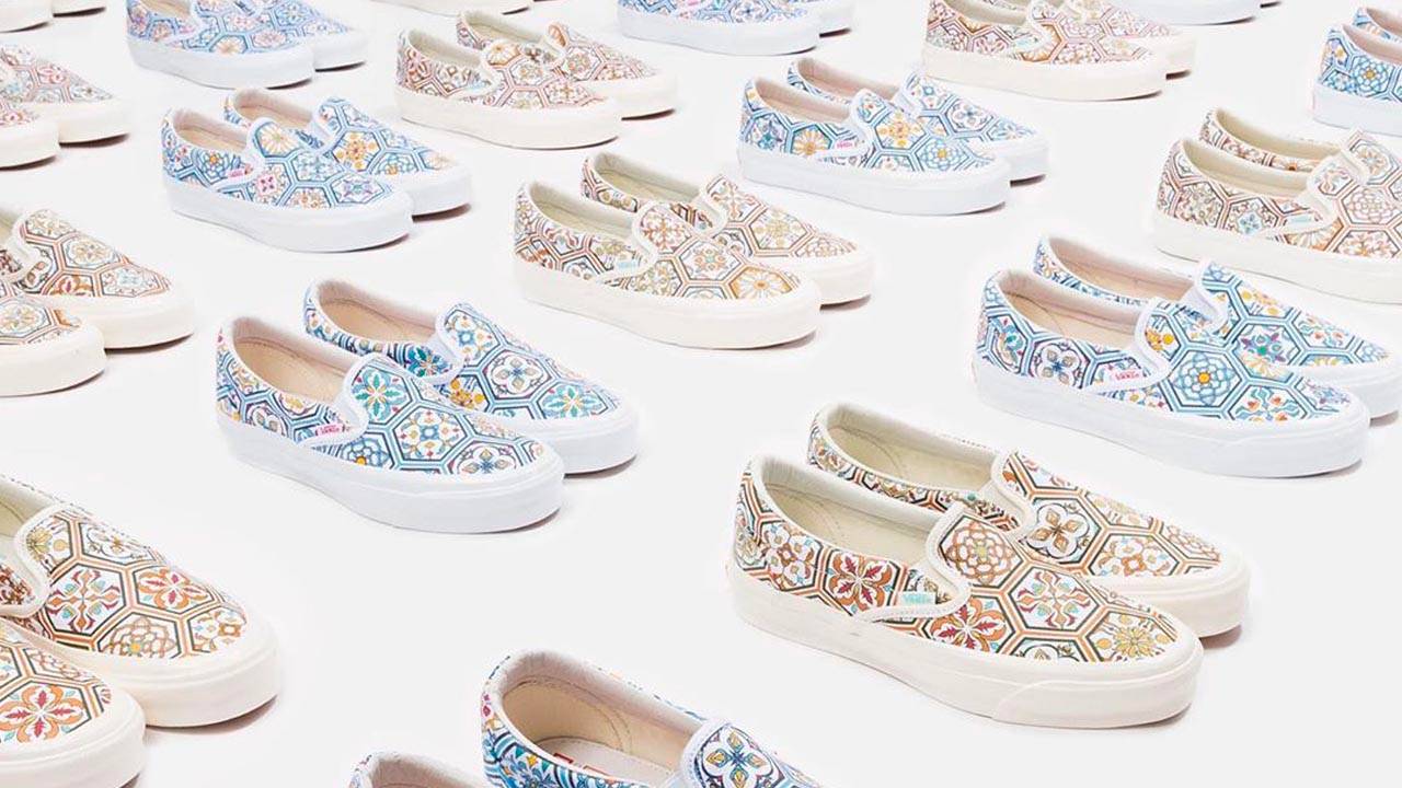 kith vans slip on