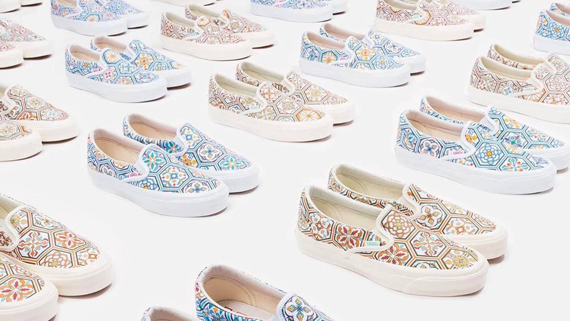 kith vans slip on