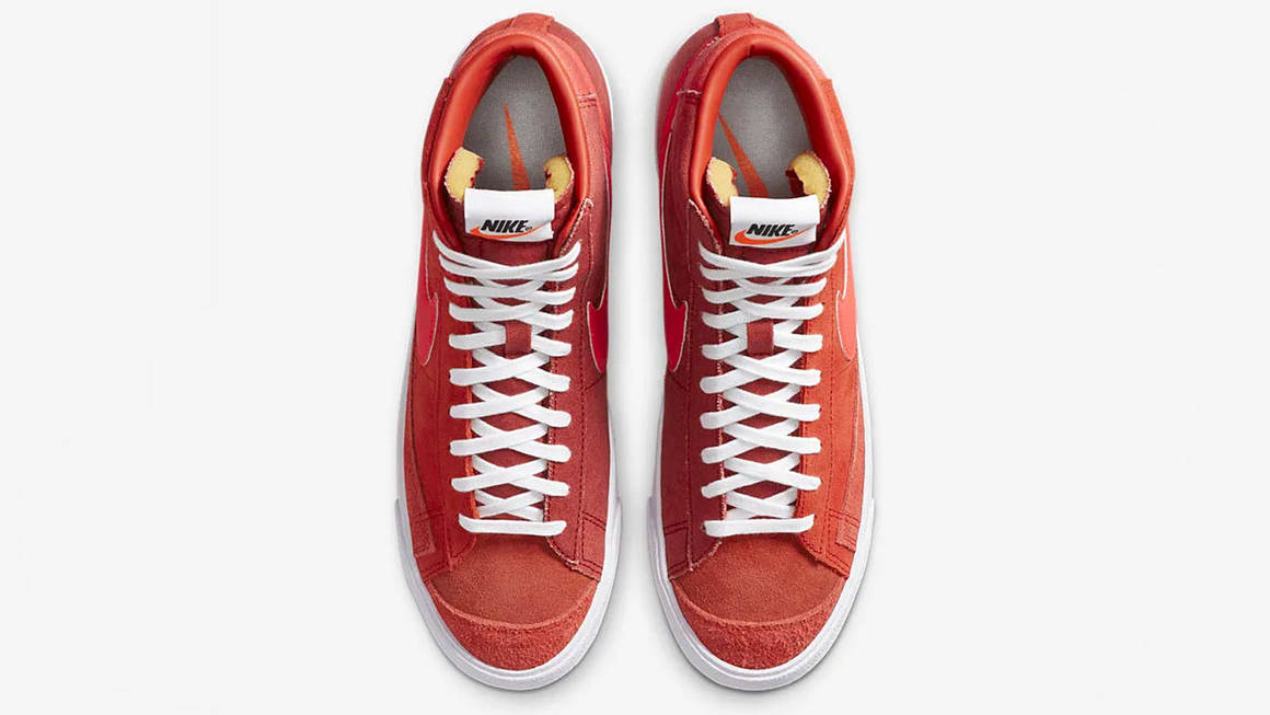 The Upcoming Nike Blazer Mid ’77 ‘Mantra Orange’ Is Red Hot | The Sole ...