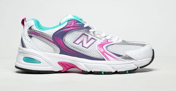 new balance 530 pink white