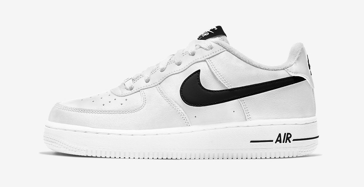 nike air force 1 white black
