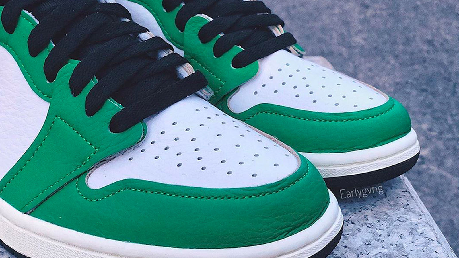 nike air jordan 1 lucky green