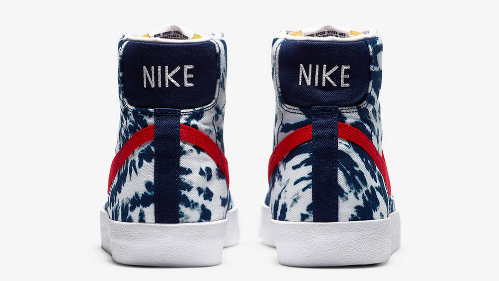 nike blazer tie dye heel shot nike blazer tie dye heel shot