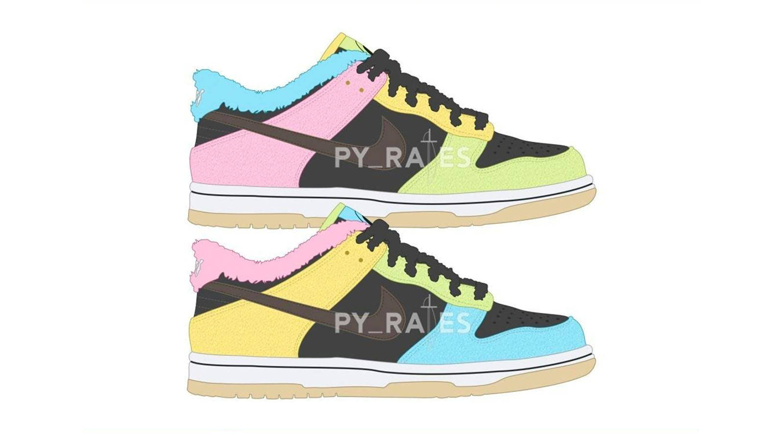 nike dunk pastel 99