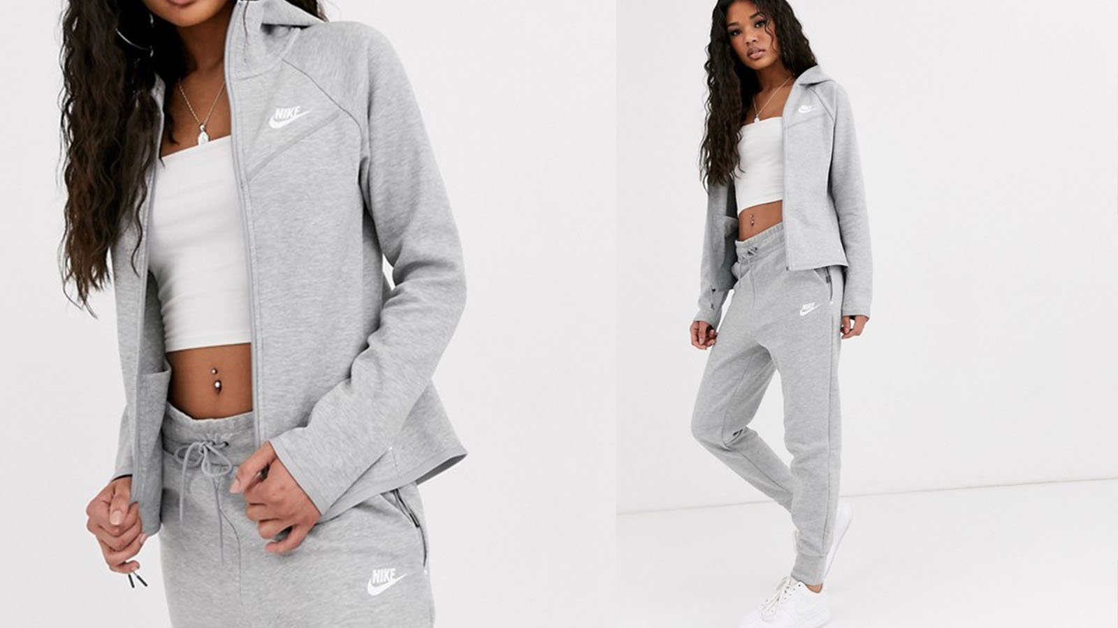 nike grey tracksuit