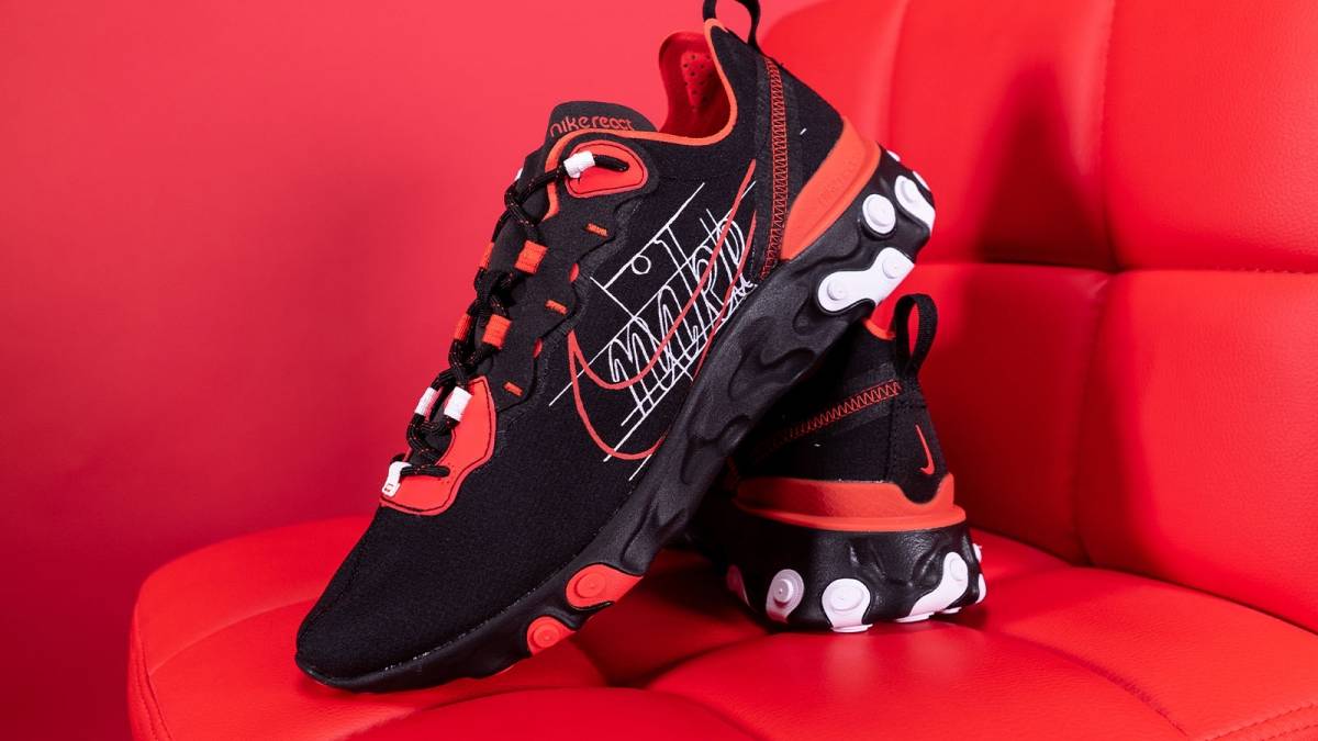 is nike react element 55 good for running