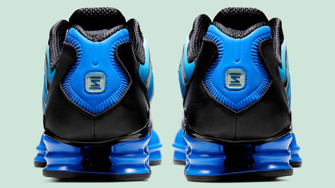 Nike shox sales racer blue