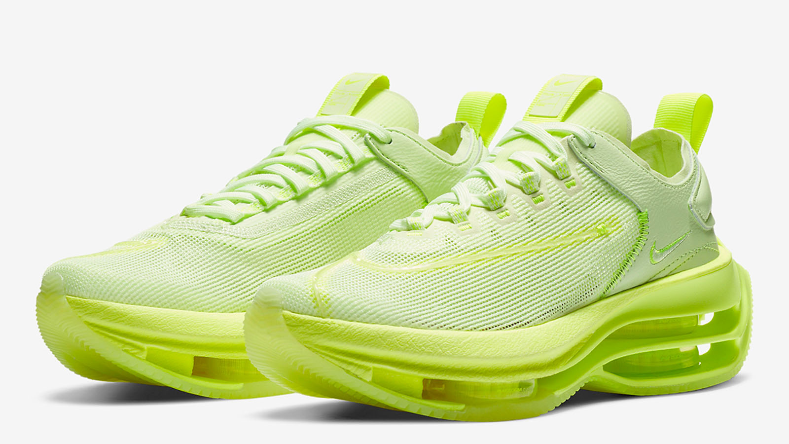 nike volt neon stacked
