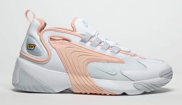 nike zoom 2k white pink
