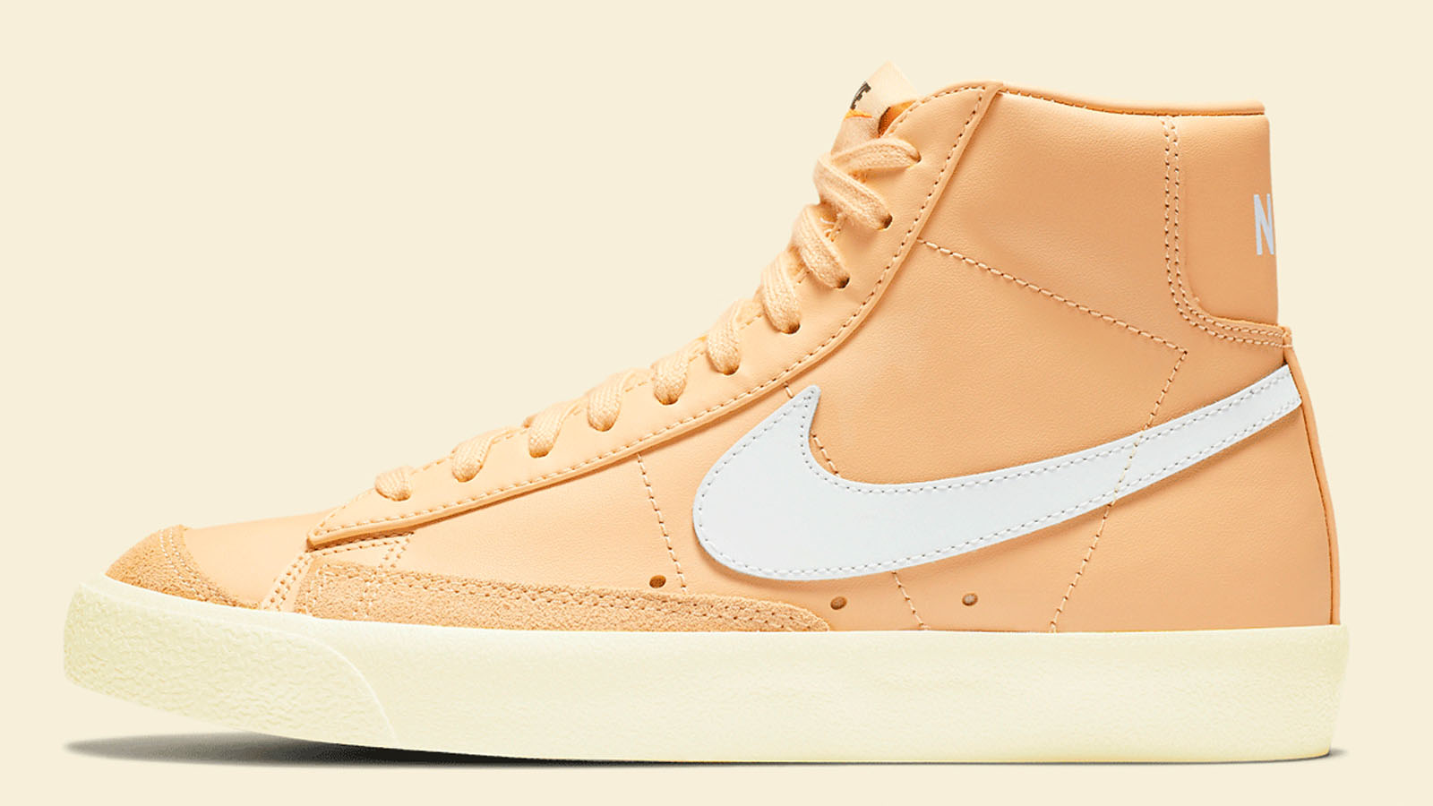 peachy nike blazer mid