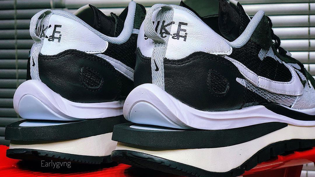 Catch A Closer Look At The Black & White sacai x Nike