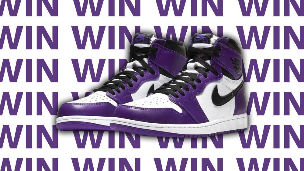 Giveaway Time: WIN the Air Jordan 1 High OG "Court Purple"!