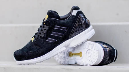 Luxe Materials Dress the adidas ZX 8000 "Core Black"