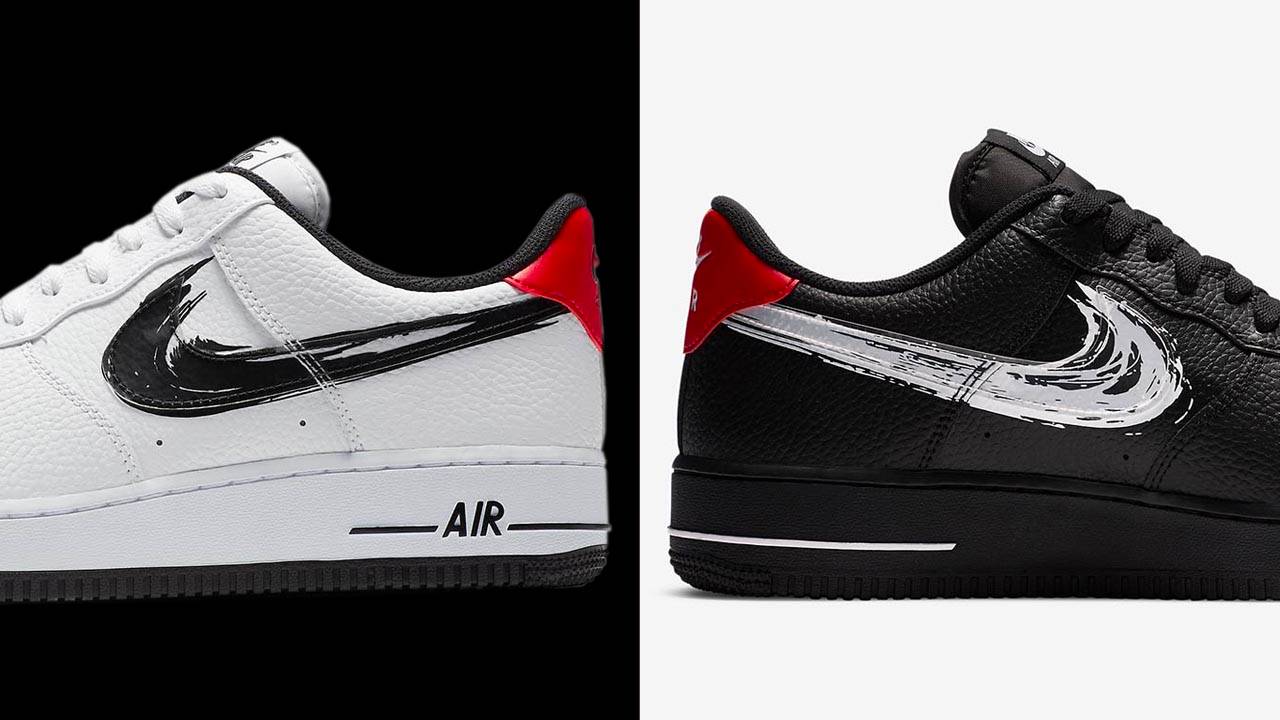 Nike Air Force 1 "Brushstroke" Pack
