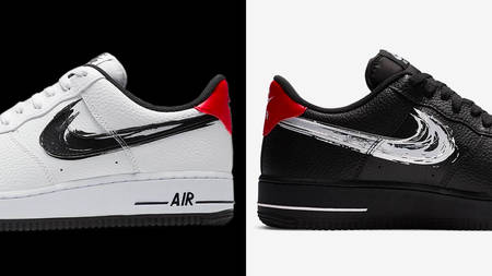 The Nike Air Force 1 "Brushstroke" Pack is Simple Yet Striking The Nike Air Force 1 "Brushstroke" Pack is Simple Yet Striking