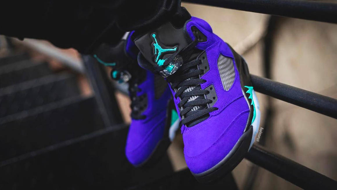 Air Jordan V Grape - Release Reminder 