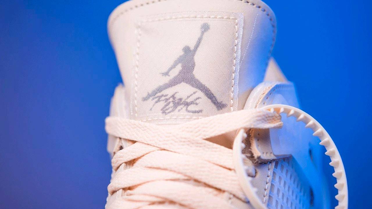 Off-White x Air Jordan 4 "Sail"