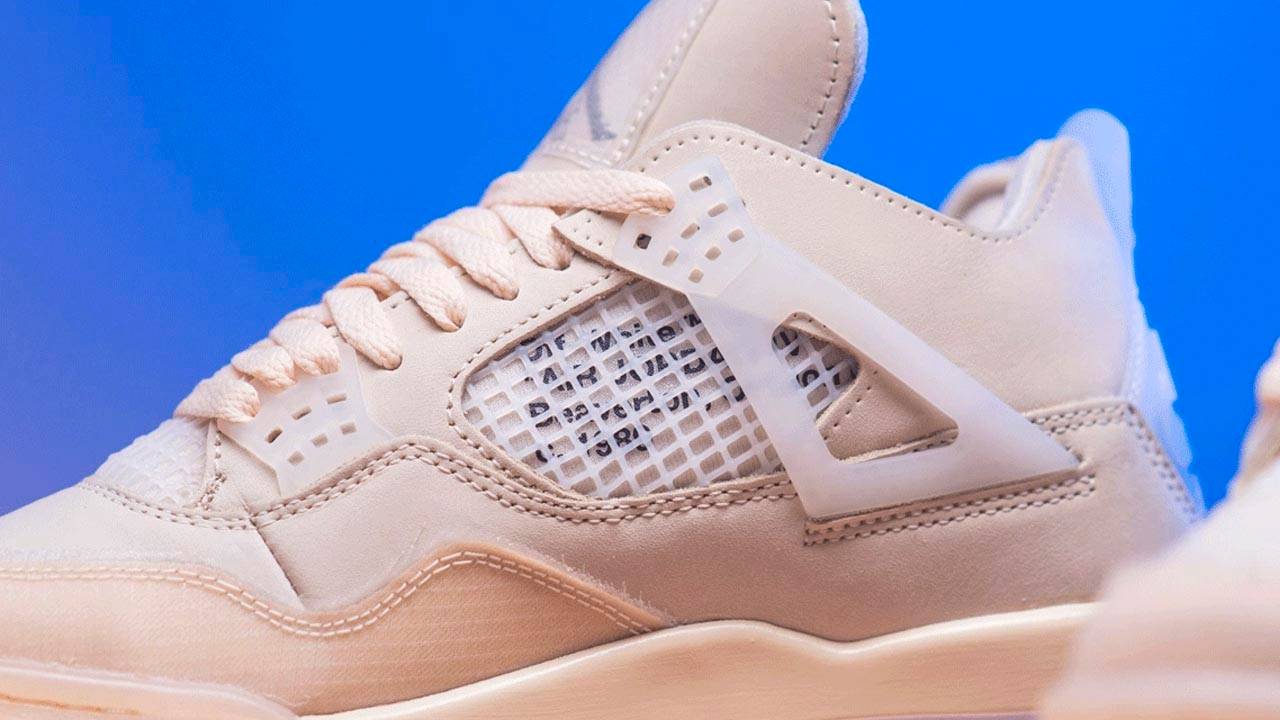 Off-White x Air Jordan 4 "Sail"