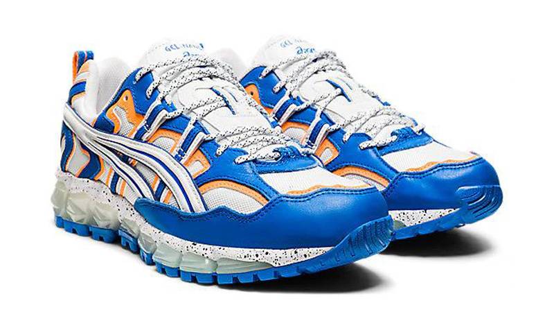 ASICS GEL-Nandi 360 White Blue Front