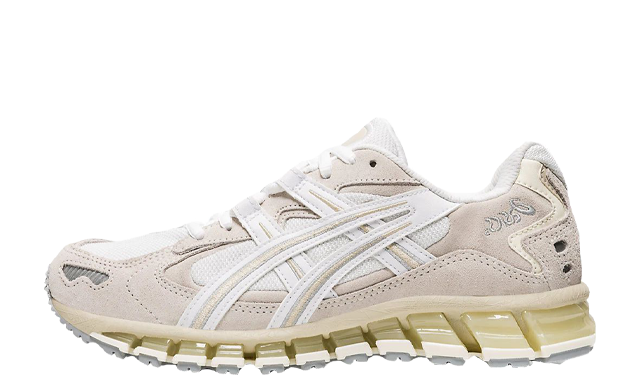 asics gel kayano white cream