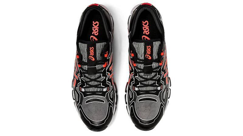 ASICS Gel Quantum 360 6 Black Sunrise Red Middle
