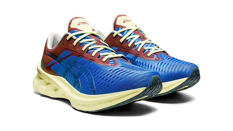 ASICS Novablast Blue Coast 1021A467-400 front