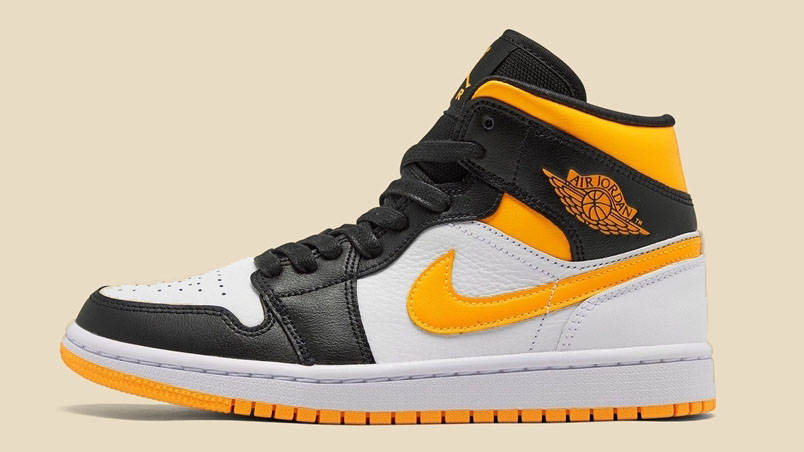 Air Jordan 1 Laser Orange White side copy